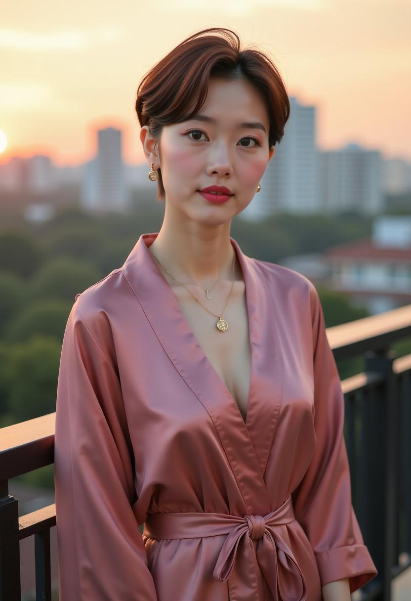 《晚风与她》海报